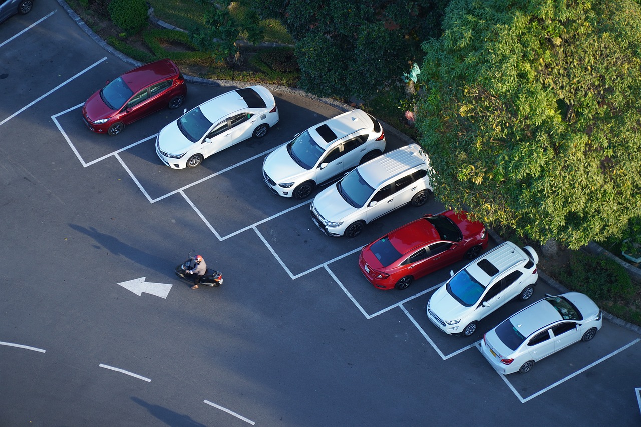 Parkplatzmarkierung Bernau bei Berlin